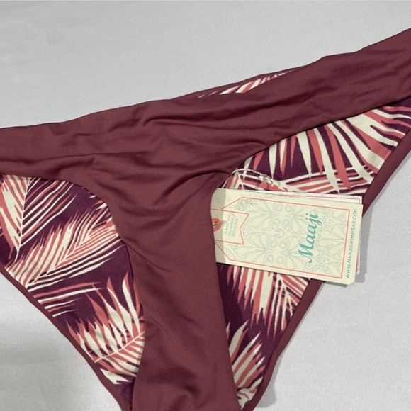 NWT Maaji [ Large ]‎ Sublime Signature Cut Bikini Bottom in Juneberry - Picture 5 of 9